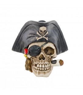 Cigar Pirate Skull