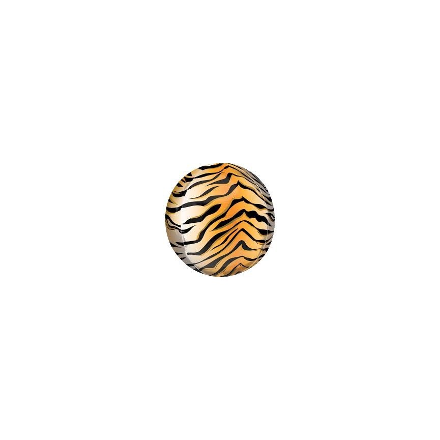 Ballon Mylar Sphérique Orbz Tiger