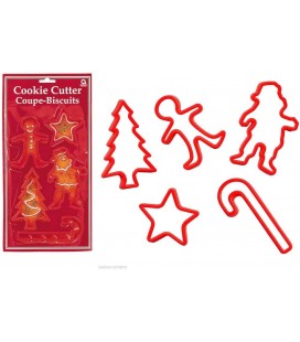 5 Christmas Cookie Cutters