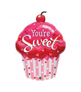 "You're Sweet" Foil Balloon Heart