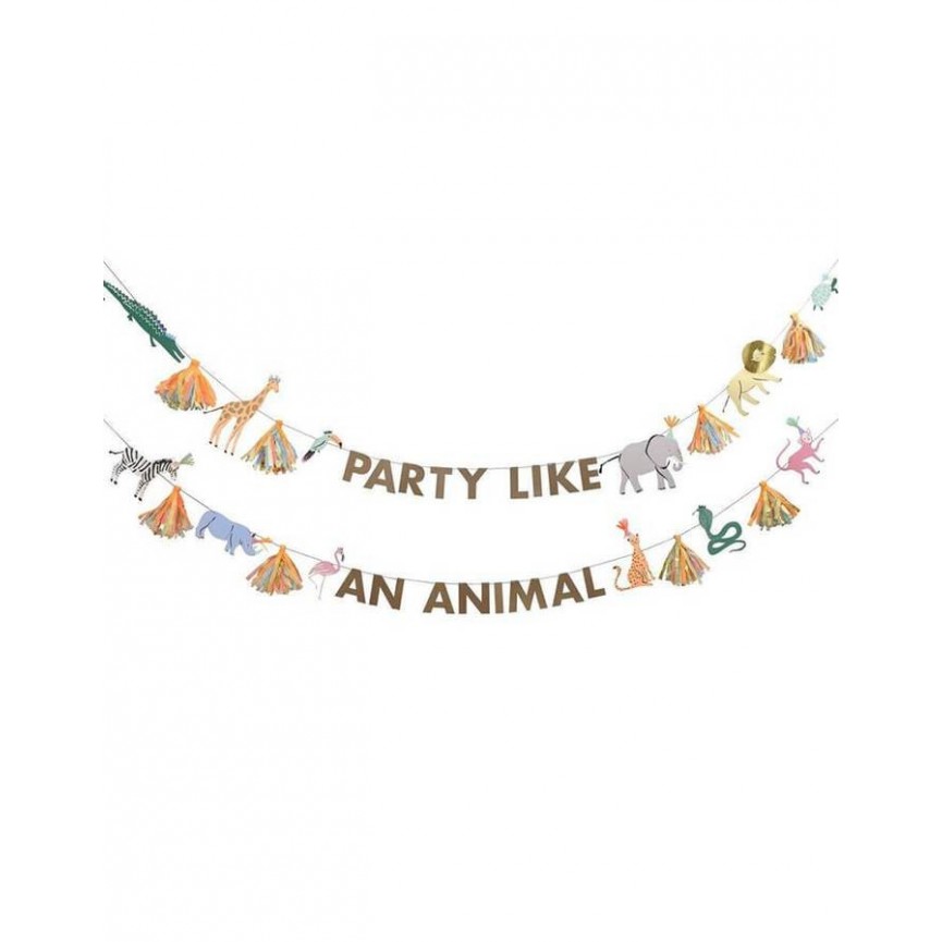 Party Like an Animal Girlande