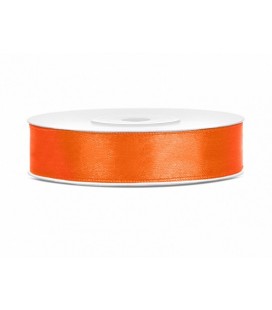 Orange Satin Ribbon 12mm/25m