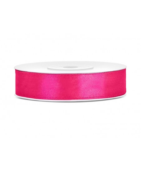 Magenta Satin Ribbon 12mm/25m