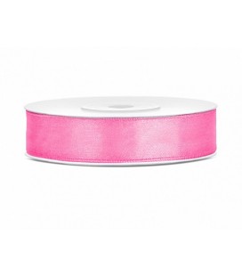 Pink Satin Ribbon 12mm/25m