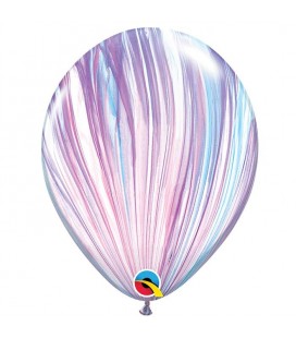 1 Luftballon Fashion Marmoriert